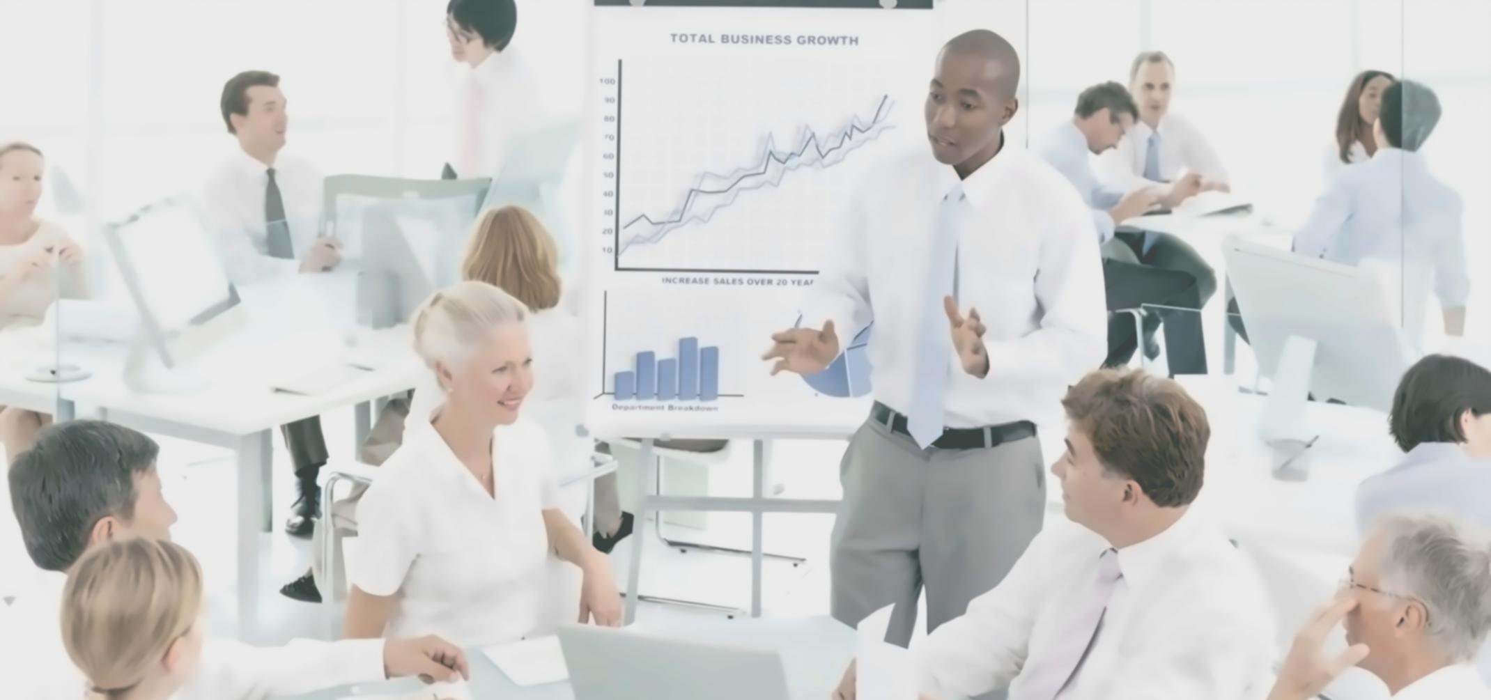 Professional event planning consultation showing detailed financial planning documents and investment strategies for successful event management