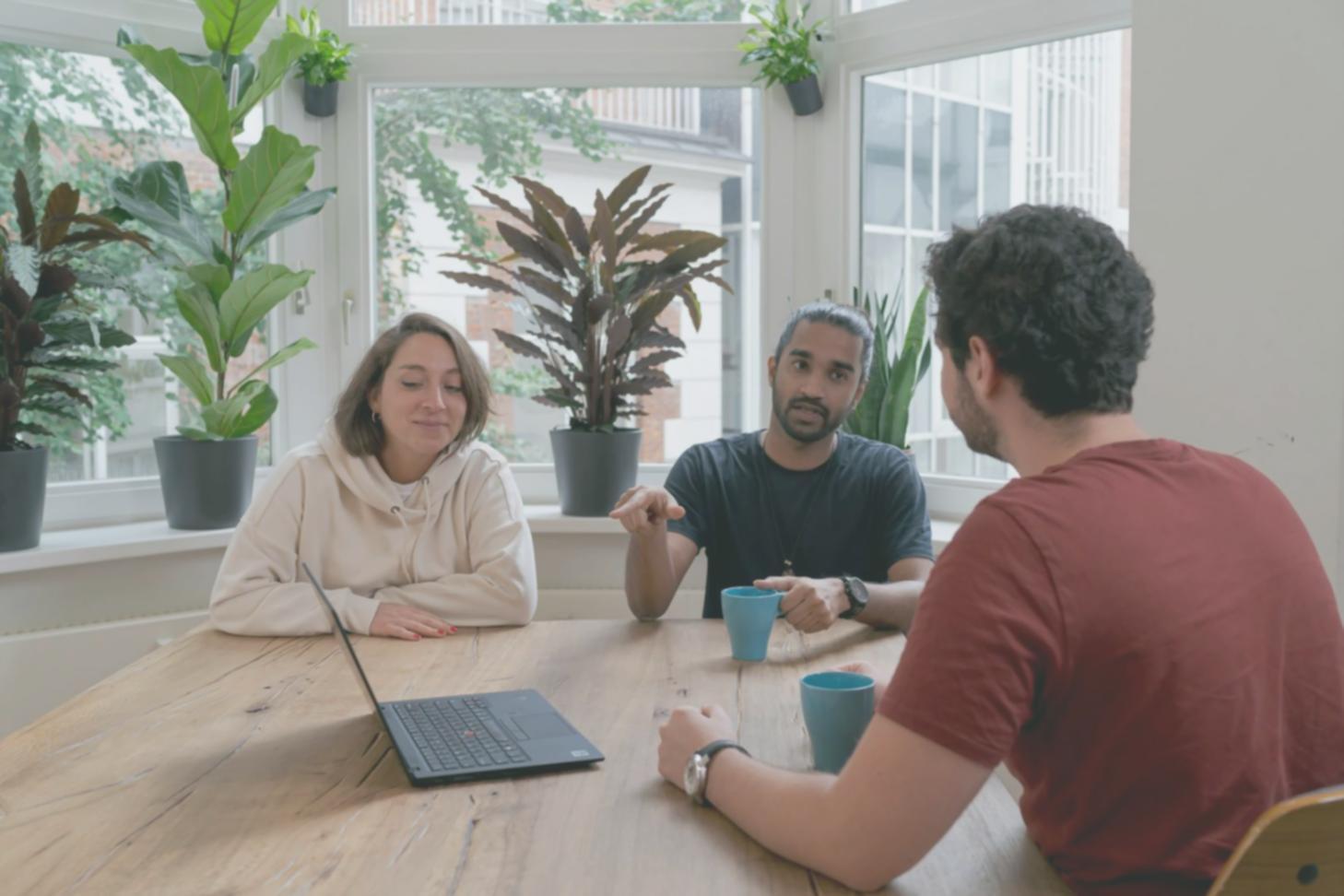 Professional event planning and investment strategy session